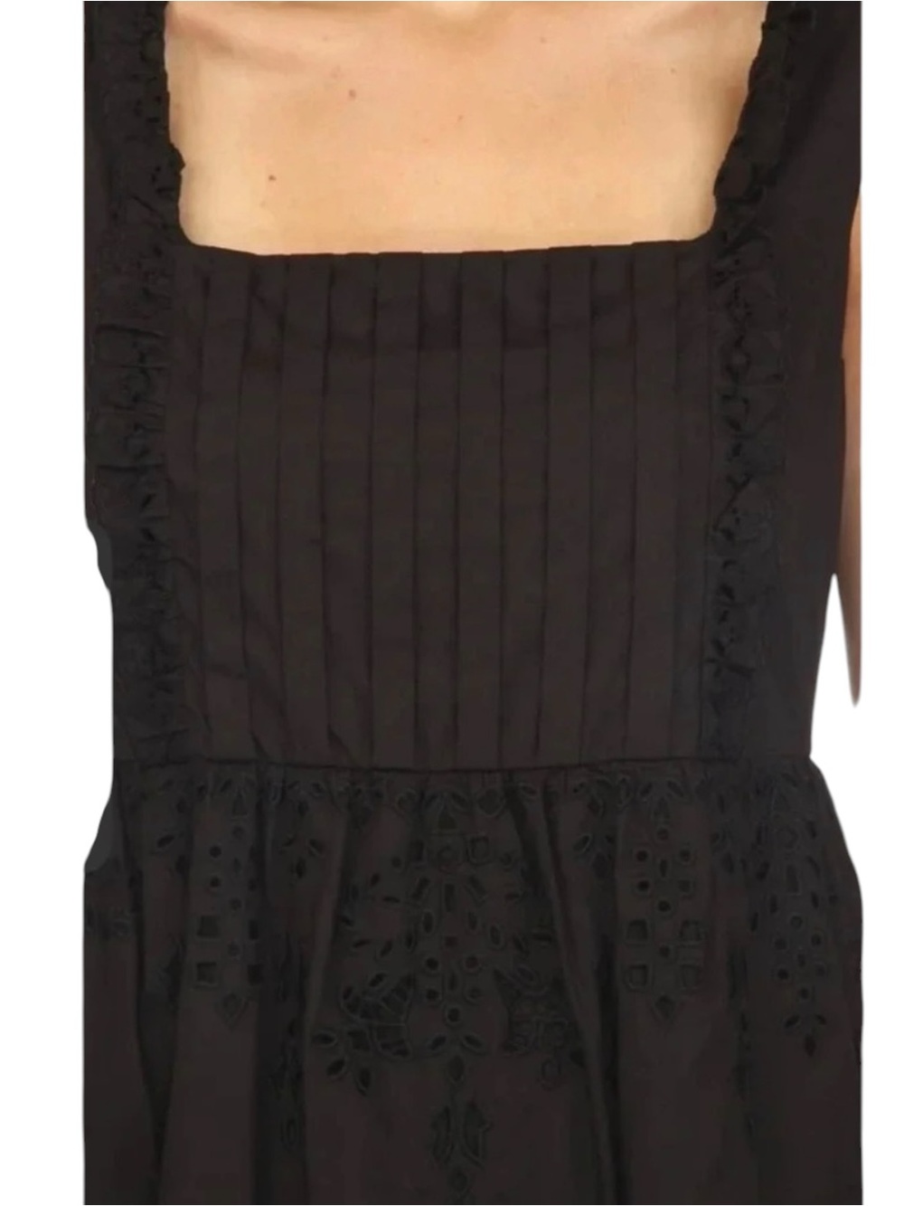 NWT Johnny Was Jade Jesminda Eyelet Embroidered Midi Dress Boho Chic Small - Picture 5 of 11